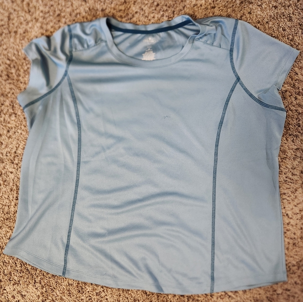Light Blue Active Top